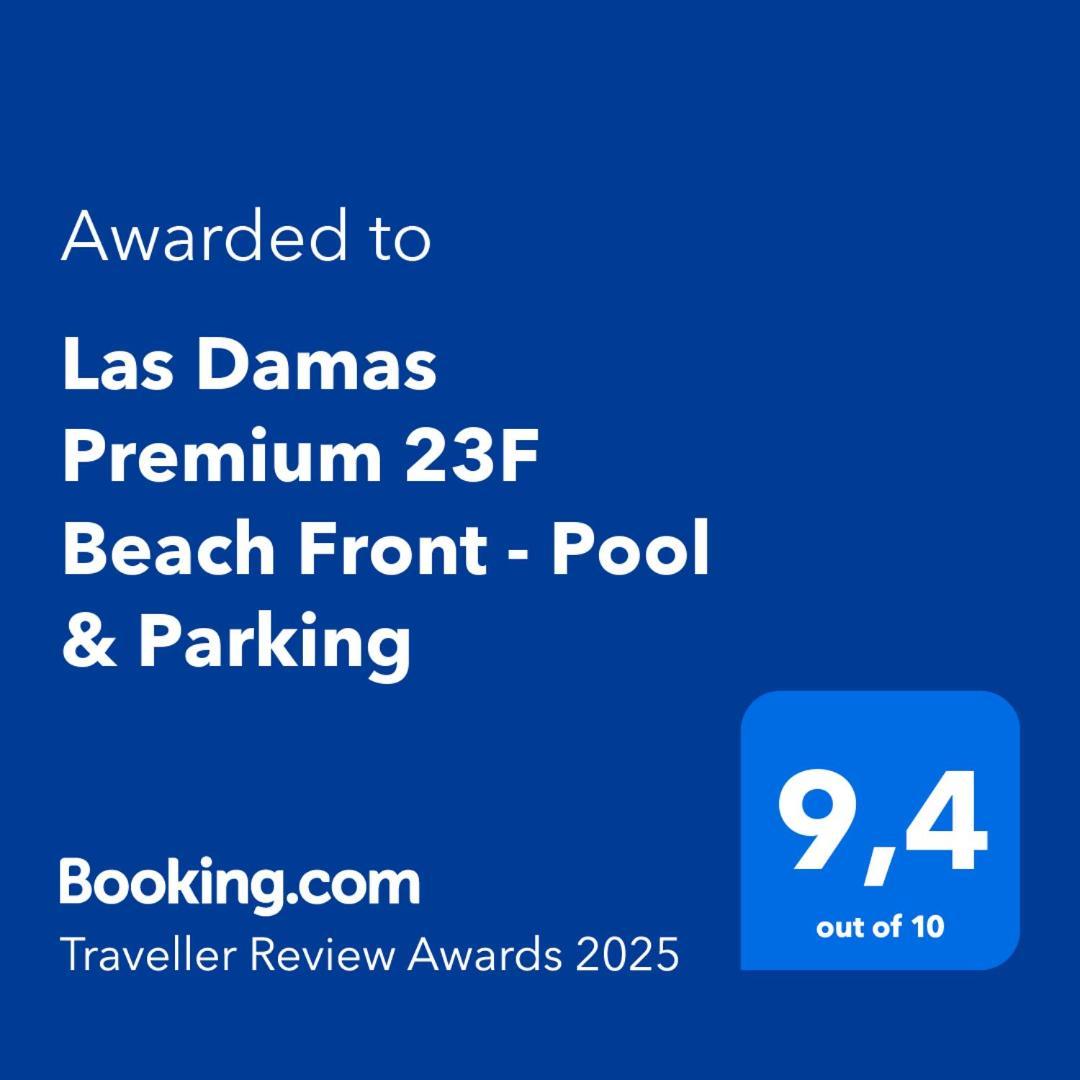 בנידורם Las Damas Premium 23F Beach Front - Pool & Parking מראה חיצוני תמונה